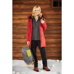 FRILUFTS TYA HOODED JACKET Damen - Fleecejacke Grau -Outdoor Verkauf 278393015 h tya hooded jacket frilufts